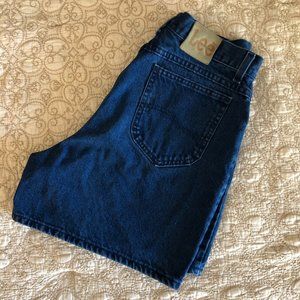 Extra-Blue Vintage Lee Denim Shorts